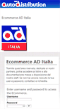 Mobile Screenshot of ecommerce.autodistribuzioneitalia.com
